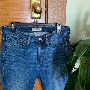 SOLD Madewell 9” High-rise Skinny Jeans